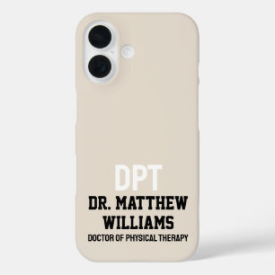 Personalisierter DPT Arzt für Physikalische Therap iPhone 16 Hülle