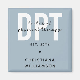Personalisierter DPT Arzt für Physikalische Therap Magnet