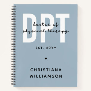 Personalisierter DPT Arzt für Physikalische Therap Notizbuch