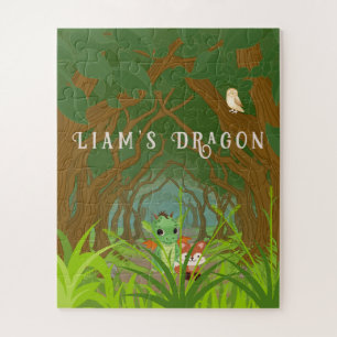 Personalisierter Drache und Freund