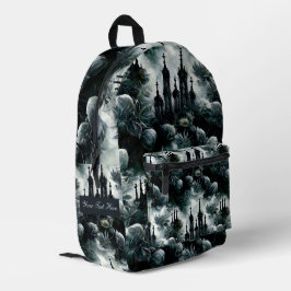 Personalisierter, dunkler Garten gedruckter Rucksa Bedruckter Rucksack