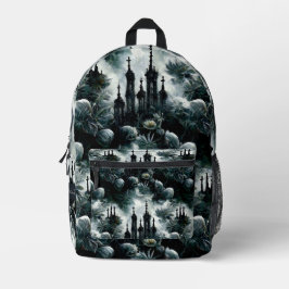 Personalisierter, dunkler Garten gedruckter Rucksa Bedruckter Rucksack