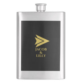 Personalisierter Edelstahlkolben |Zazzle Flachmann