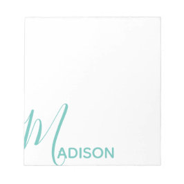 Personalisierter Editor für beliebiges Farbskript  Notizblock