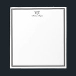 Personalisierter Editor für klassische Grenzen Notizblock<br><div class="desc">Der Personalisierte Notepad für den klassischen Border ist ein anpassbares Notizblock mit einem Randdesign. Personalization Tip- Text1 hat einen anderen Stil für den Schriftart zwischen Großbuchstaben und Kleinbuchstaben.</div>