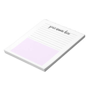 Personalisierter Editor Notizblock