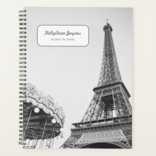 Personalisierter Eiffelturm Paris 2025 Planer