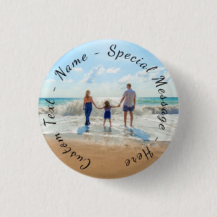 Personalisierter eigener Foto-Button Button