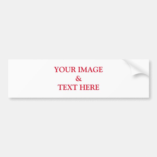 Personalisierter eigener Text Autoaufkleber (Vorne)