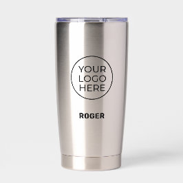 Personalisierter einfacher Logo-Stainless Steel-Tu Thermobecher