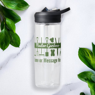 Personalisierter Einfacher Moderner Meister-Gärtne Trinkflasche