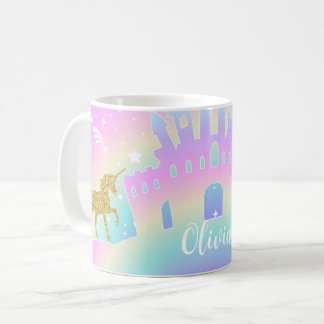 Personalisierter Einhorn-Becher - Geschenk für Ein Kaffeetasse