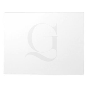 Personalisierter einzelner benutzerdefinierter Mon Notizblock