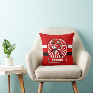 Personalisierter Eishockeyspieler Kissen