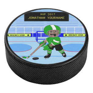Personalisierter Eishockeystar Eishockey Puck