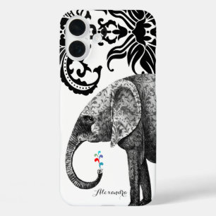 Personalisierter Elefant Damask title_seo2
