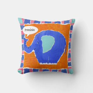 Personalisierter Elefant Kissen Kissen