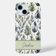 Personalisierter Elegant Sage Green Tore Tree