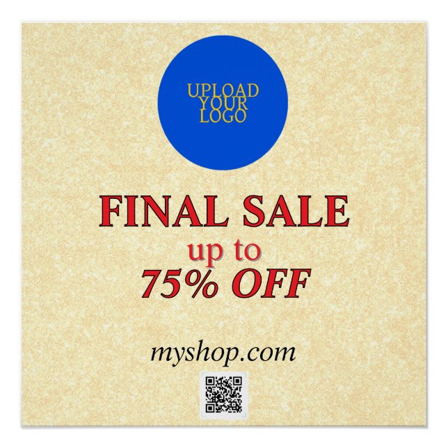 Personalisierter eleganter Vertrieb Poster (Vorderseite)