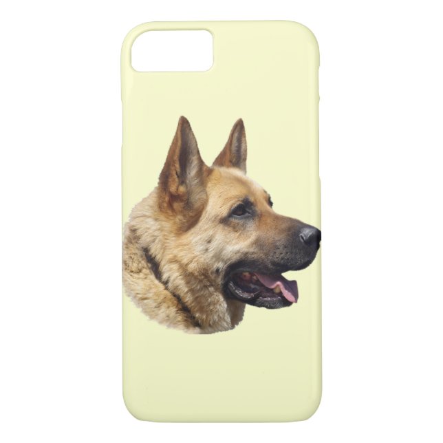 Personalisierter elsässischer Schäferhund Case-Mate iPhone Hülle (Rückseite)