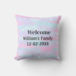 personalisierter Empfang Kissen