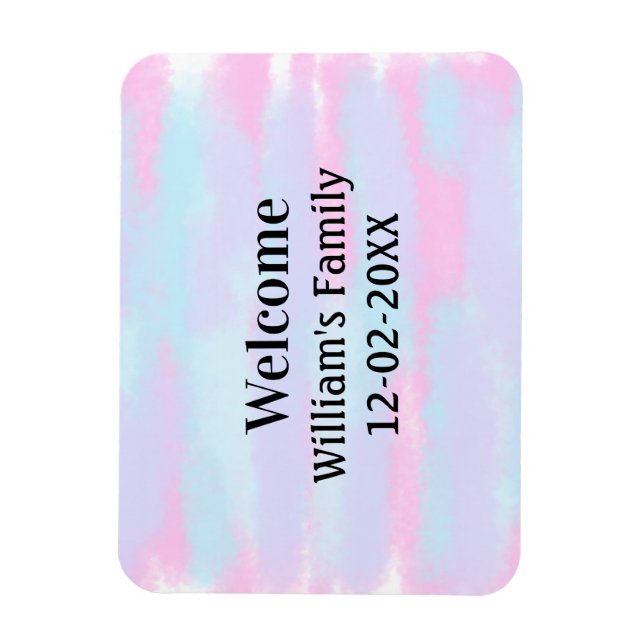 personalisierter Empfang Magnet (Vertikal)