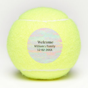 personalisierter Empfang Tennisbälle