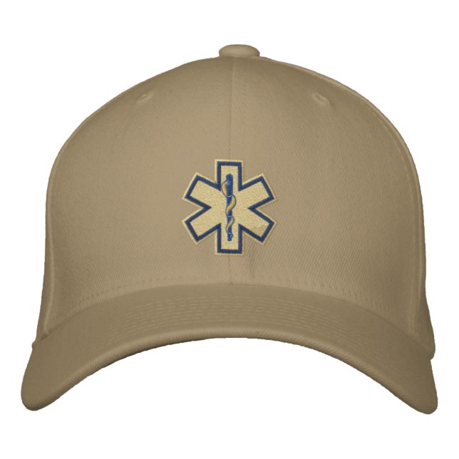 Personalisierter EMT-Notfallmediziner Bestickte Baseballkappe (Vorderseite)