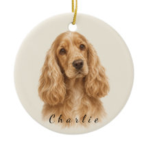 Personalisierter English Cocker Spaniel mit Namen
