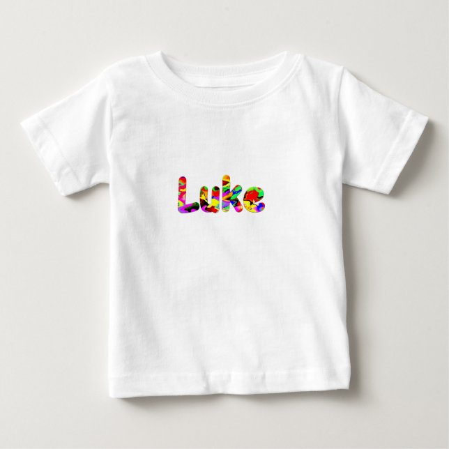 Personalisierter Entwurf Luke des T - Shirt (Vorderseite)