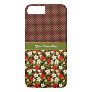 Personalisierter Erdbeerflecken iPhone 7 Pluse Case-Mate iPhone Hülle