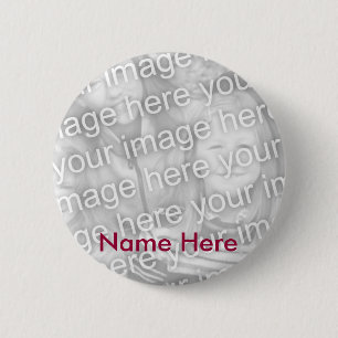 Personalisierter ErinnerungsFoto-Knopf Button