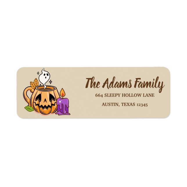 Personalisierter Erntedank Pumpkin Holiday (Vorne)