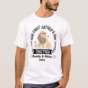 Personalisierter Erster Vatertag 2023, Individuell T-Shirt
