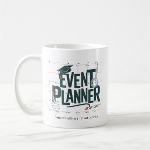 Personalisierter Eventplaner Kaffeetasse
