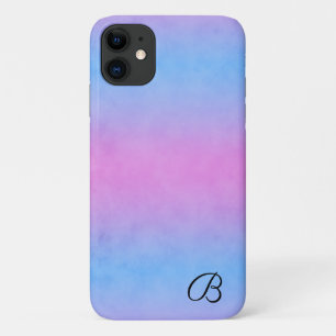 Personalisierter Fall für Blau und Rosa Case-Mate iPhone Hülle