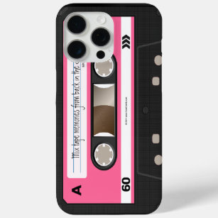 Personalisierter Fall für das rückseitige Kassette iPhone 15 Pro Max Hülle