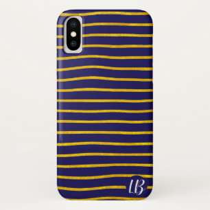 Personalisierter Fall für Streifen aus Gold Case-Mate iPhone Hülle