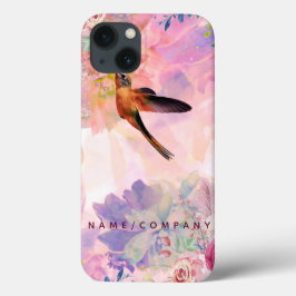 Personalisierter Fall Hummingbird Watercolor iPad Case-Mate iPhone Hülle