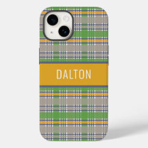 Personalisierter Fall Madras Kariert Phone