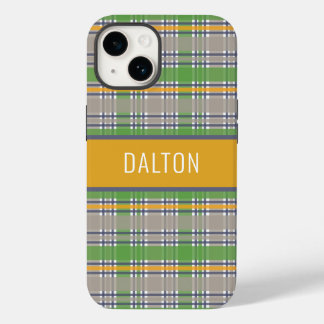 Personalisierter Fall Madras Kariert Phone Case-Mate iPhone 14 Hülle