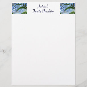 Personalisierter Familien-Newsletter-Briefkopf Flo