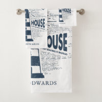 Personalisierter Familienname des Light House