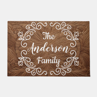 Personalisierter Familienname Doormat Fußmatte