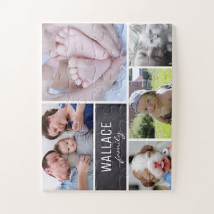Personalisierter Familienname, Fotos, große Stücke