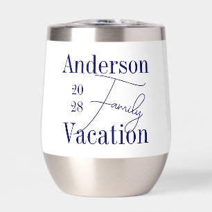 Personalisierter Familienurlaub Marine und White
