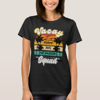 Personalisierter Familienurlaub T-Shirt