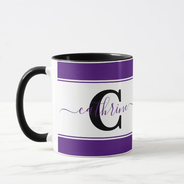 Personalisierter Farbblock Tasse (Links)
