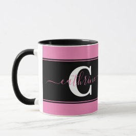 Personalisierter Farbblock Tasse