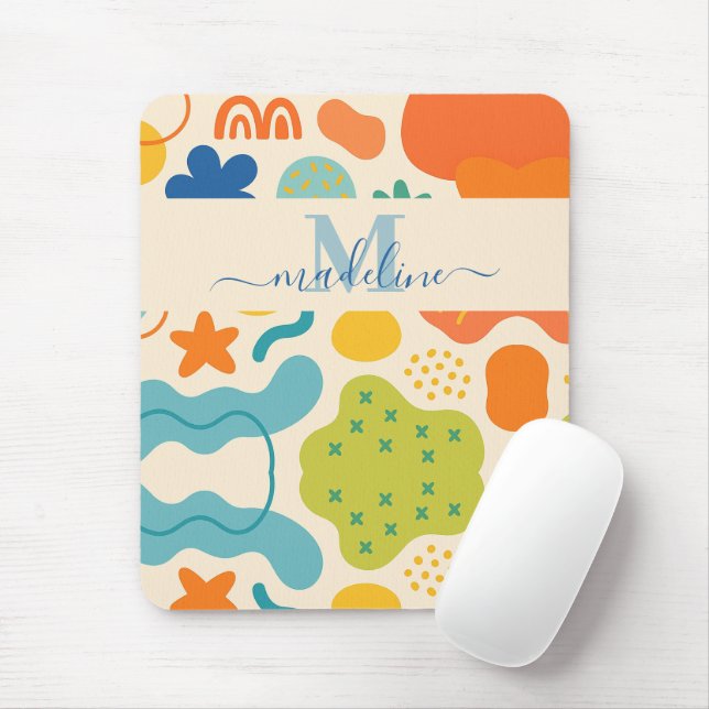 Personalisierter Farbschlauch Abstrakte Maus-Pad Mousepad (Mit Mouse)